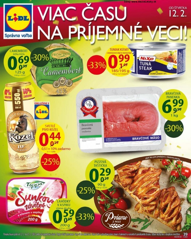 letk ponuka Lidl - zijsk tde strana 39