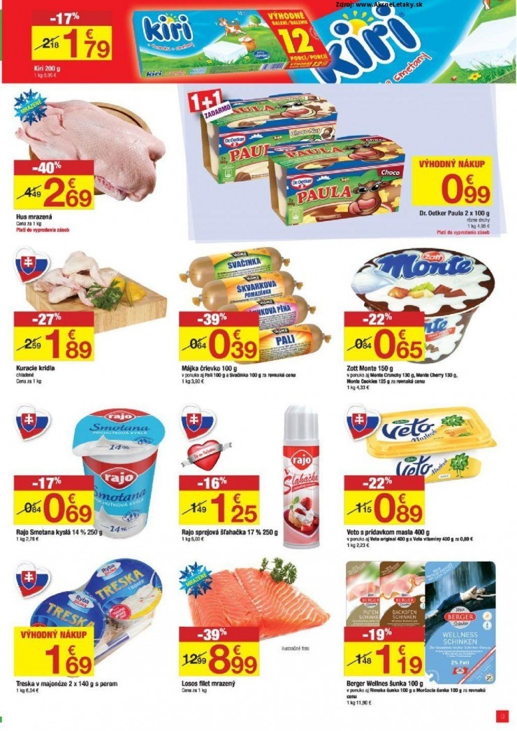 letk mimoriadn ponuka Carrefour strana 3