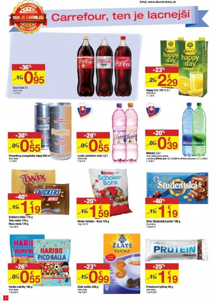 letk mimoriadn ponuka Carrefour strana 6