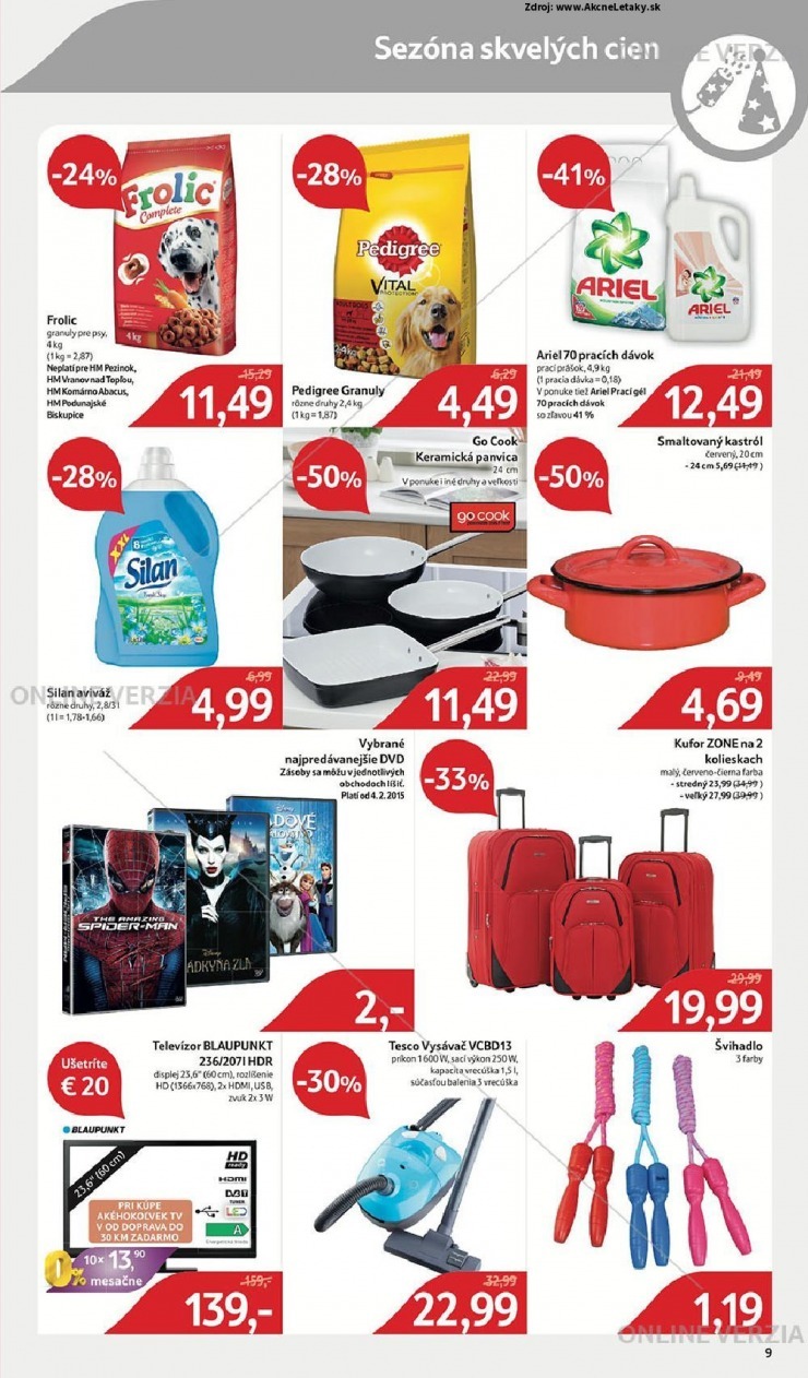 letk Tesco extra ponuka strana 9