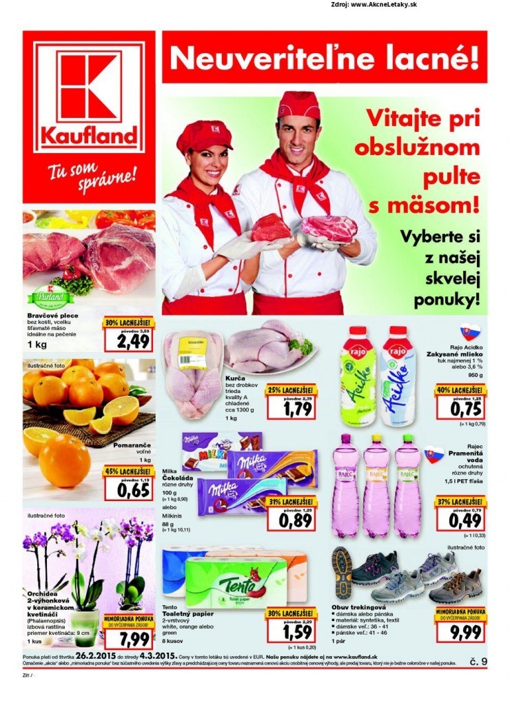 leták špeciálny Kaufland leták - Žilina strana 1 leták špeciálny Kaufland leták - Žilina strana 1