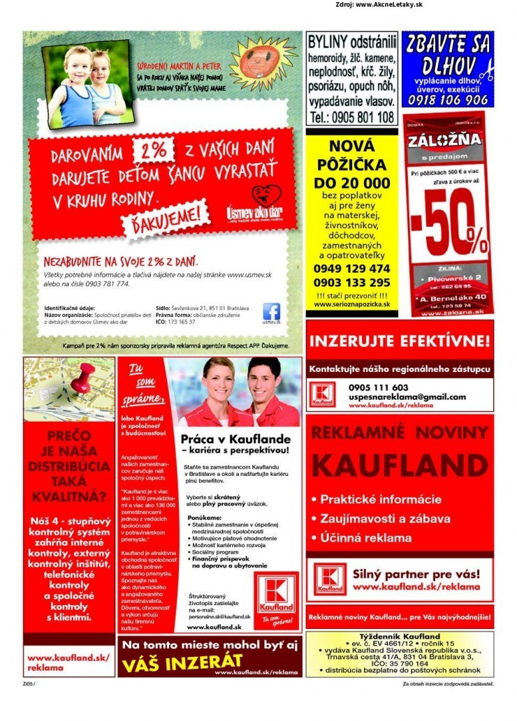 leták špeciálny Kaufland leták - Žilina strana 35 leták špeciálny Kaufland leták - Žilina strana 35