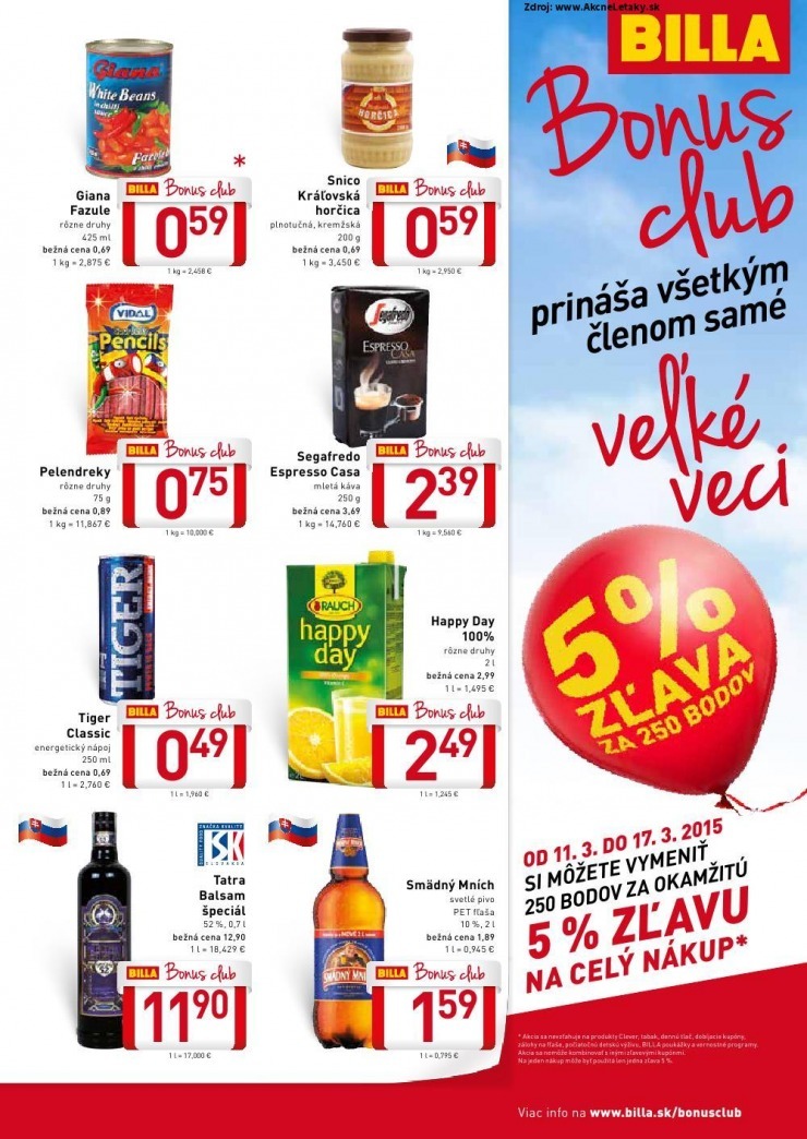 leták Billa špeciálny leták strana 11 leták Billa špeciálny leták strana 11