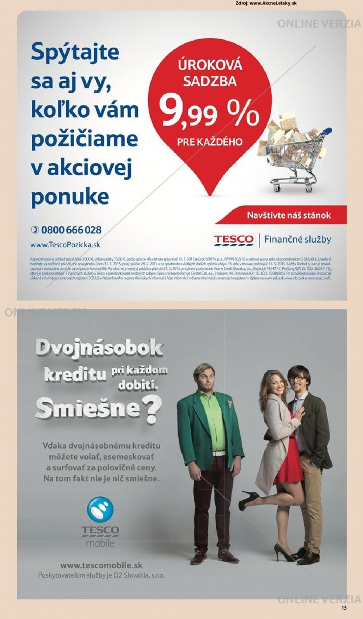 letk Tesco akciov letk strana 13