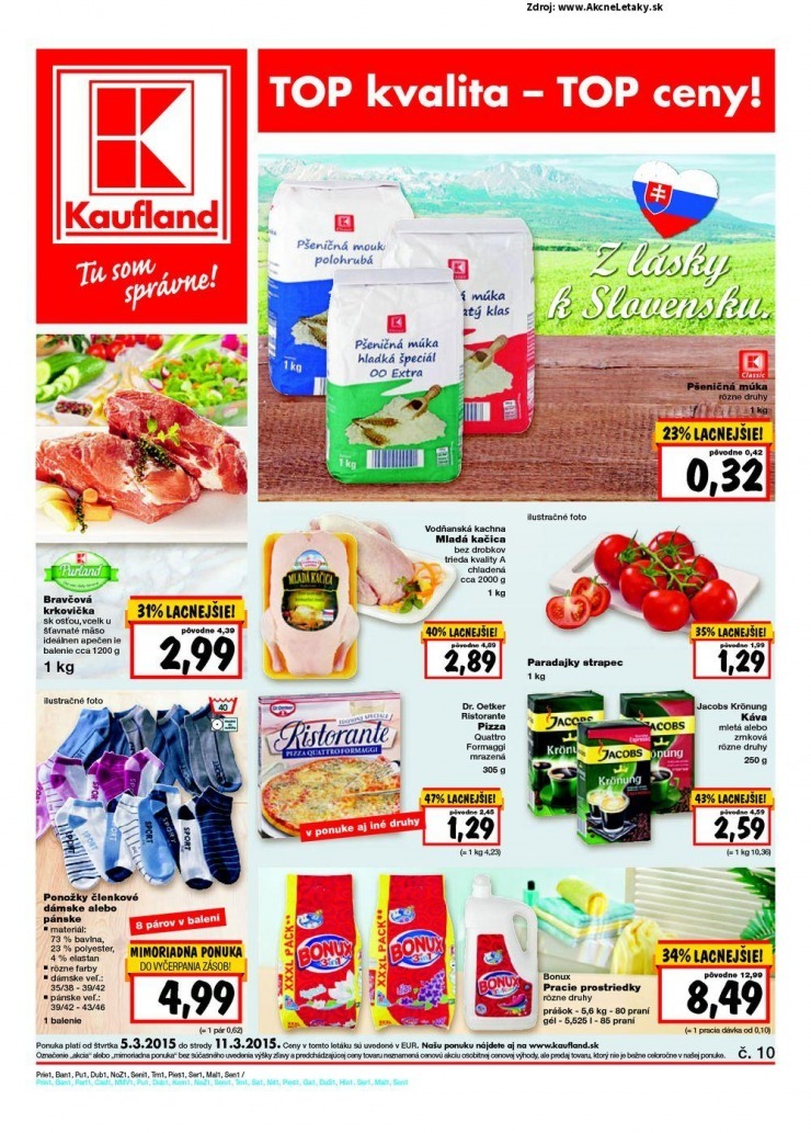 leták mimoriadný leták Kaufland - Trnava strana 1 leták mimoriadný leták Kaufland - Trnava strana 1