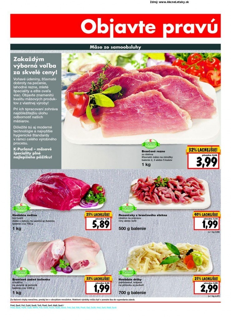 leták mimoriadný leták Kaufland - Trnava strana 6 leták mimoriadný leták Kaufland - Trnava strana 6