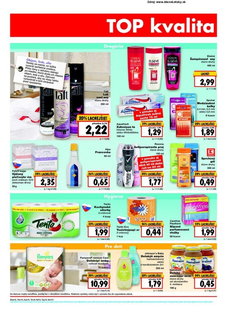leták mimoriadný leták Kaufland - Trnava strana 18 leták mimoriadný leták Kaufland - Trnava strana 18