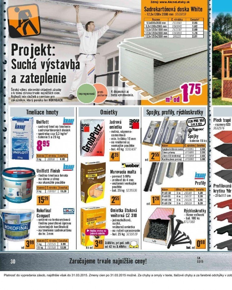 letk HORNBACH akciov letk strana 30