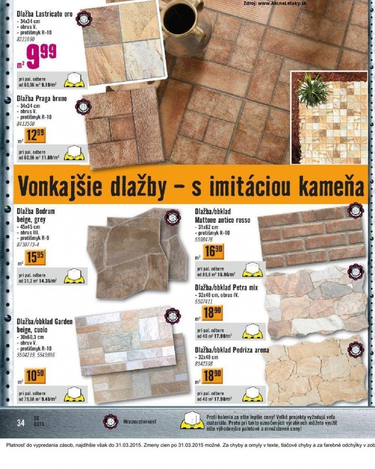 letk HORNBACH akciov letk strana 34