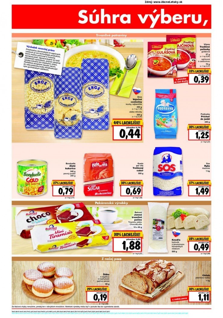 letk pecilna ponuka Kaufland strana 16