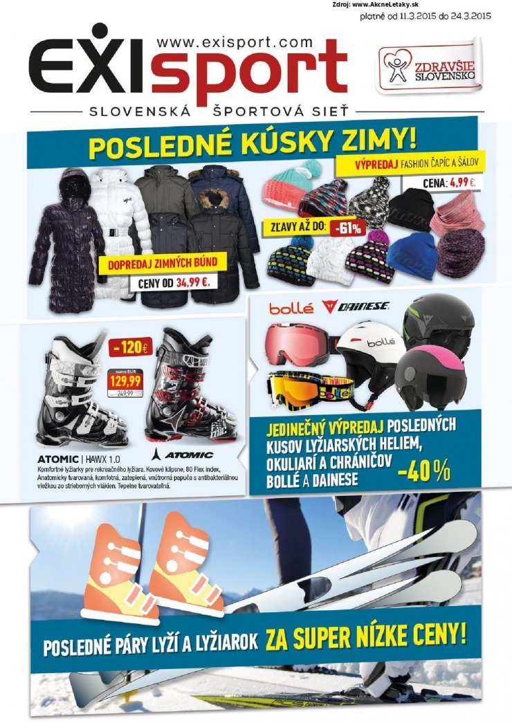 leták špeciálny leták EXIsport strana 8 leták špeciálny leták EXIsport strana 8