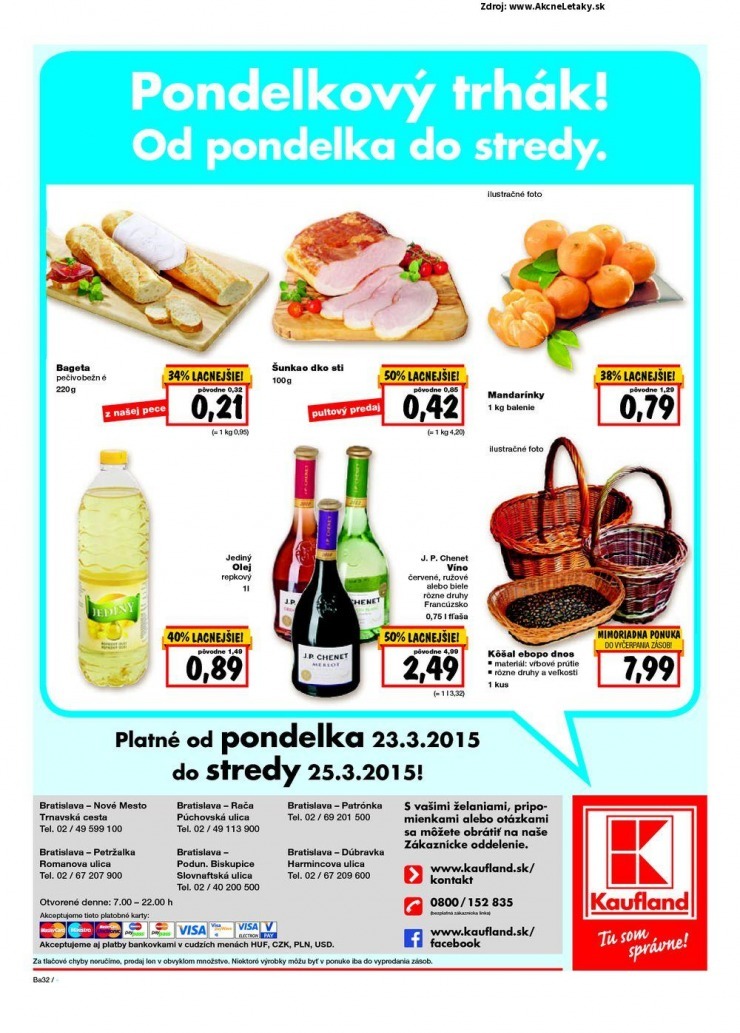 letk aktulny letk Kaufland - Bratislava strana 32