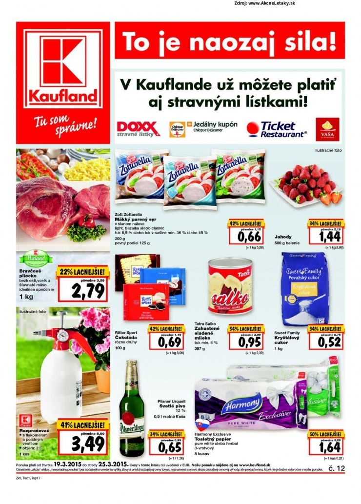 letk Kaufland extra ponuka strana 1