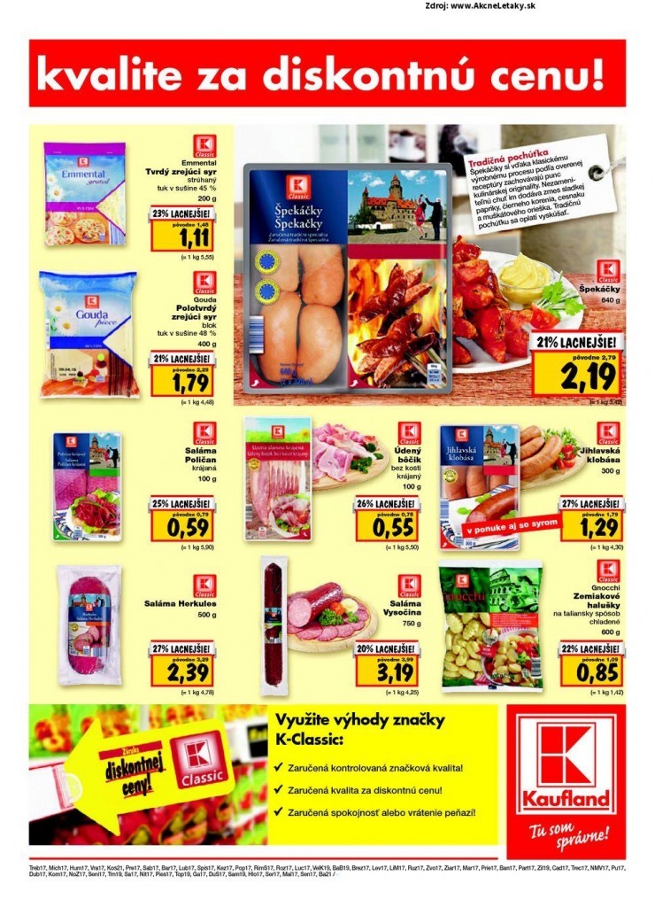 letk extra ponuka Kaufland strana 17