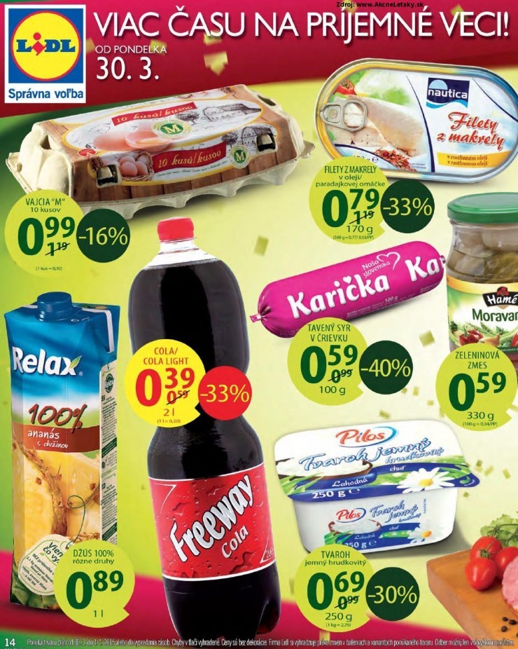 letk akciov letk Lidl strana 14