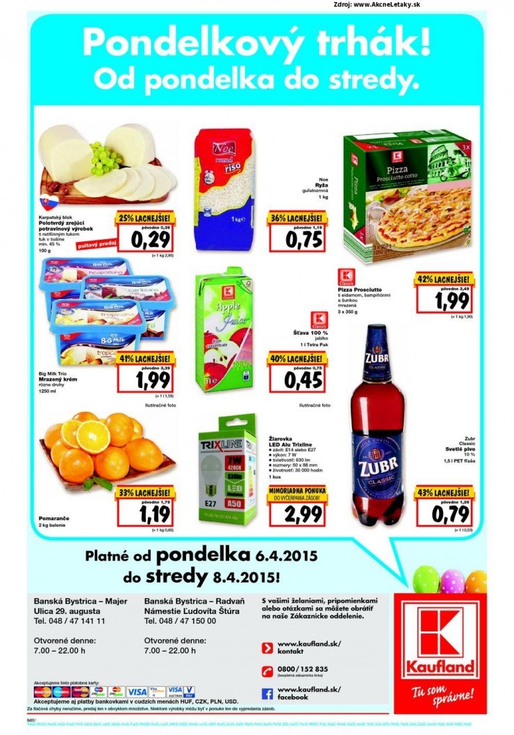 letk akciov Kaufland letk - Bansk Bystrica strana 32