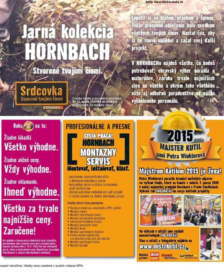 letk letk HORNBACH - Jarn kolekcia strana 3