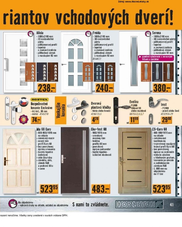 letk letk HORNBACH - Jarn kolekcia strana 41