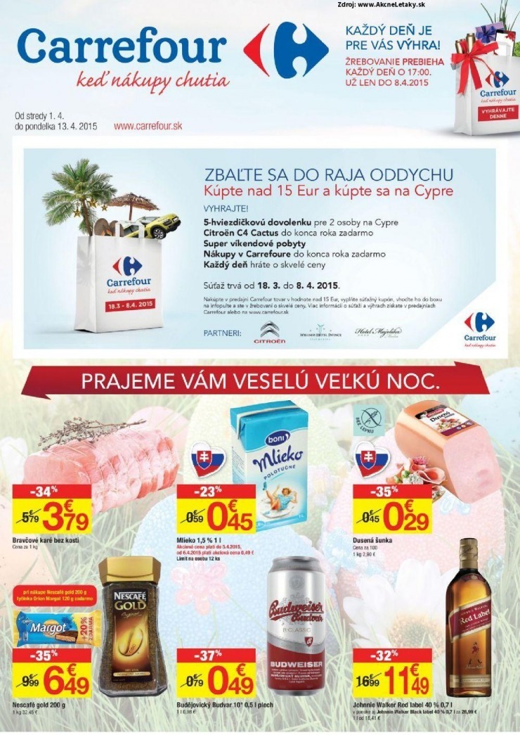 letk extra ponuka Carrefour strana 1